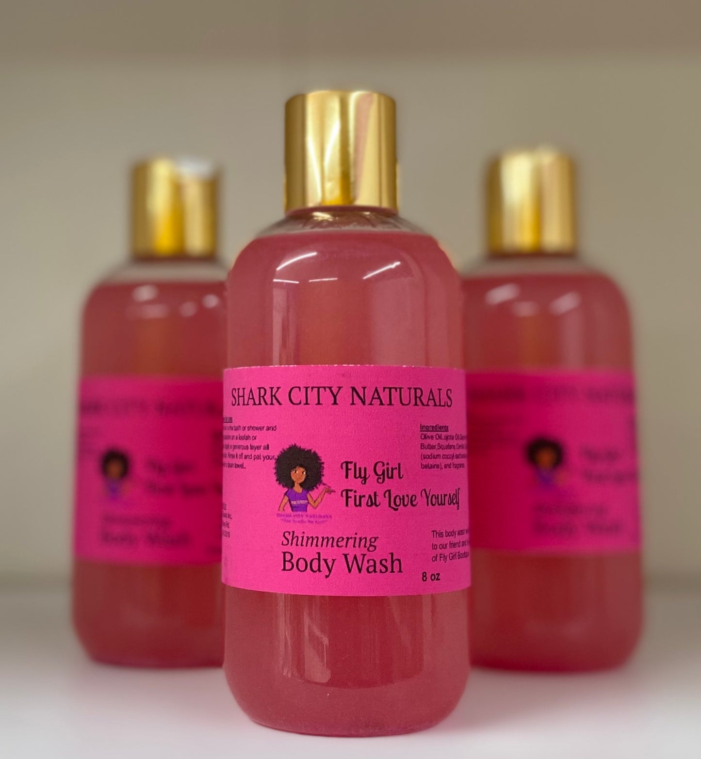 Fly Girl Shimmering Body Wash
