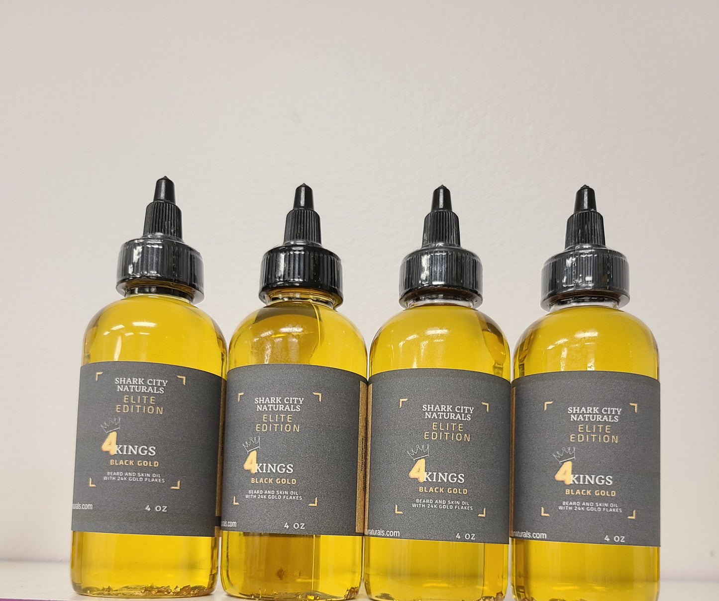 Wholesale/Private Label Beard Oil - Manly Scented Pre-Packaged 4 OZ Bottles (Unlabeled)
