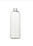 Wholesale 16 oz Clear Plastic Narrow Mouth Bullet Bottles (Cap Not Included)