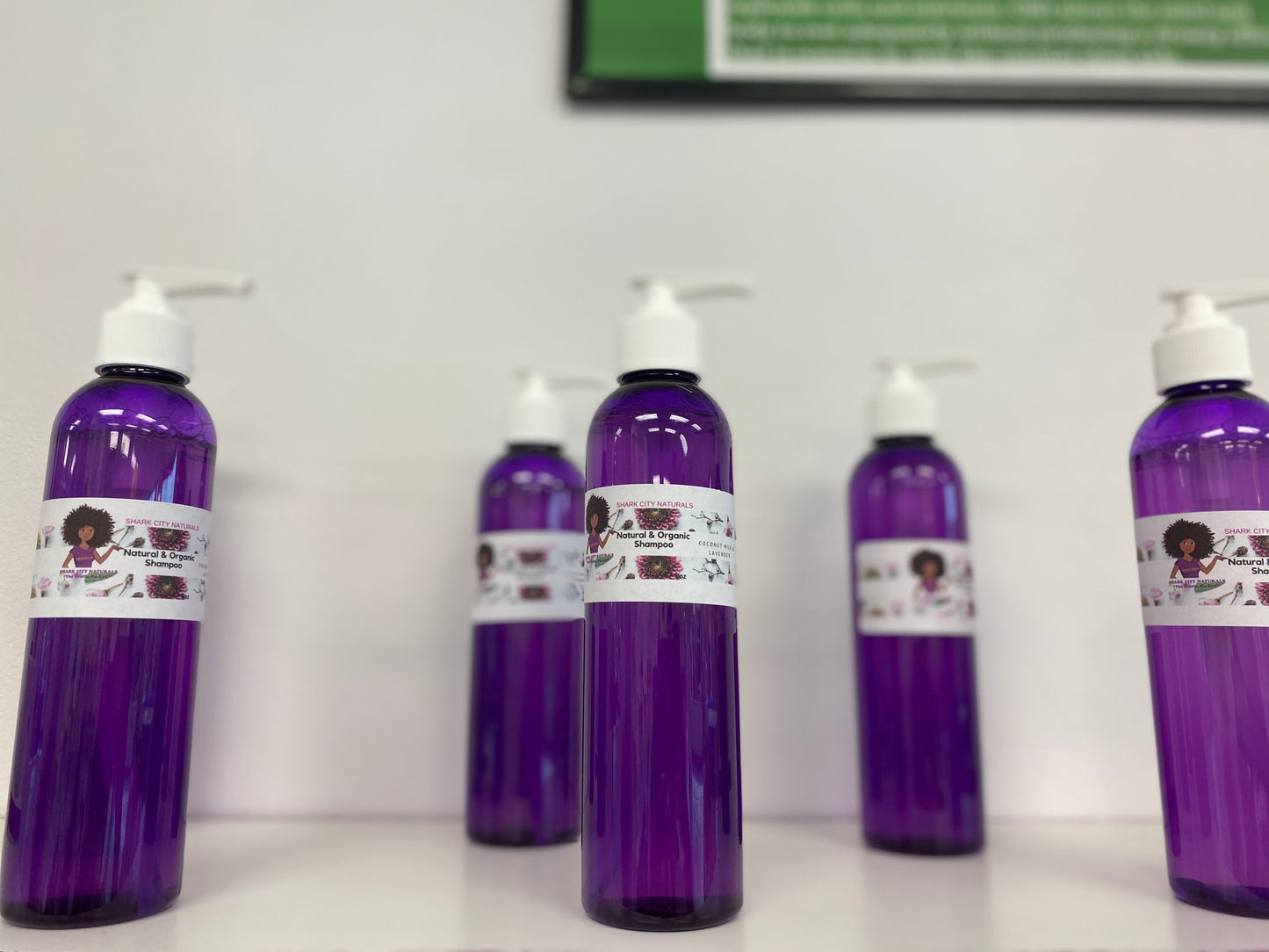 Coconut milk and Lavender shampoo