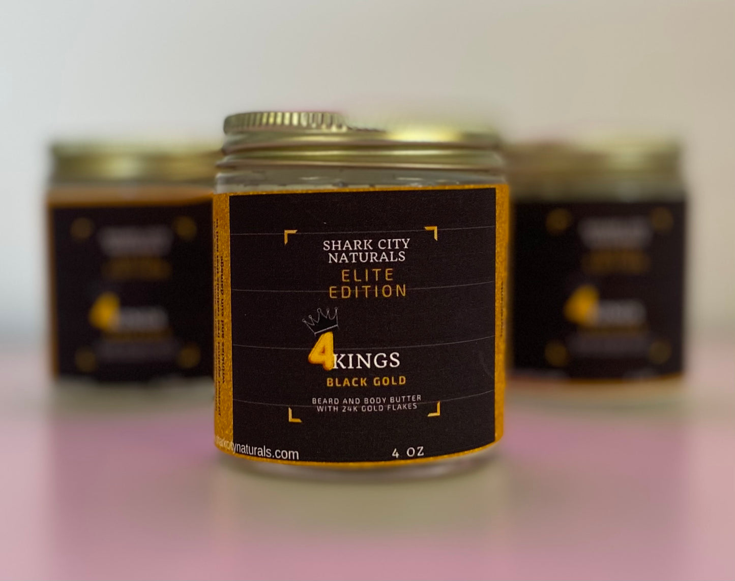 4 Kings Black Gold Beard and Body Butter