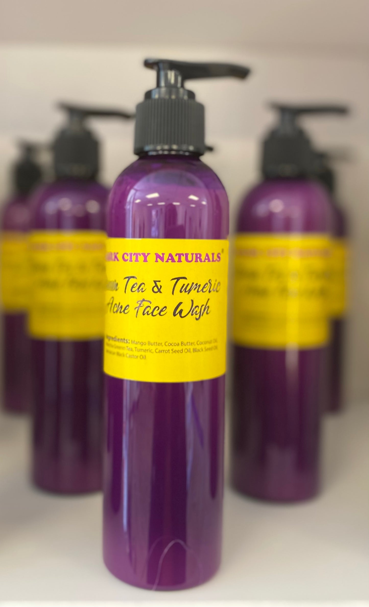 Green Tea and Turmeric Face Wash