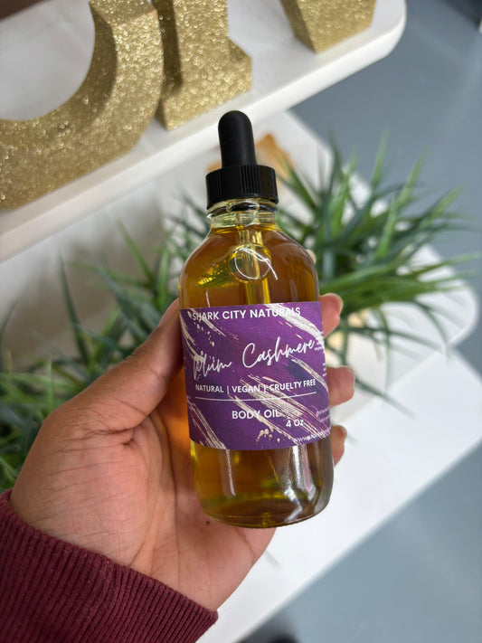 Plum Cashmere Body Oil