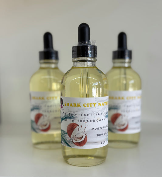 Creamy Tahitian Coconut Body Oil