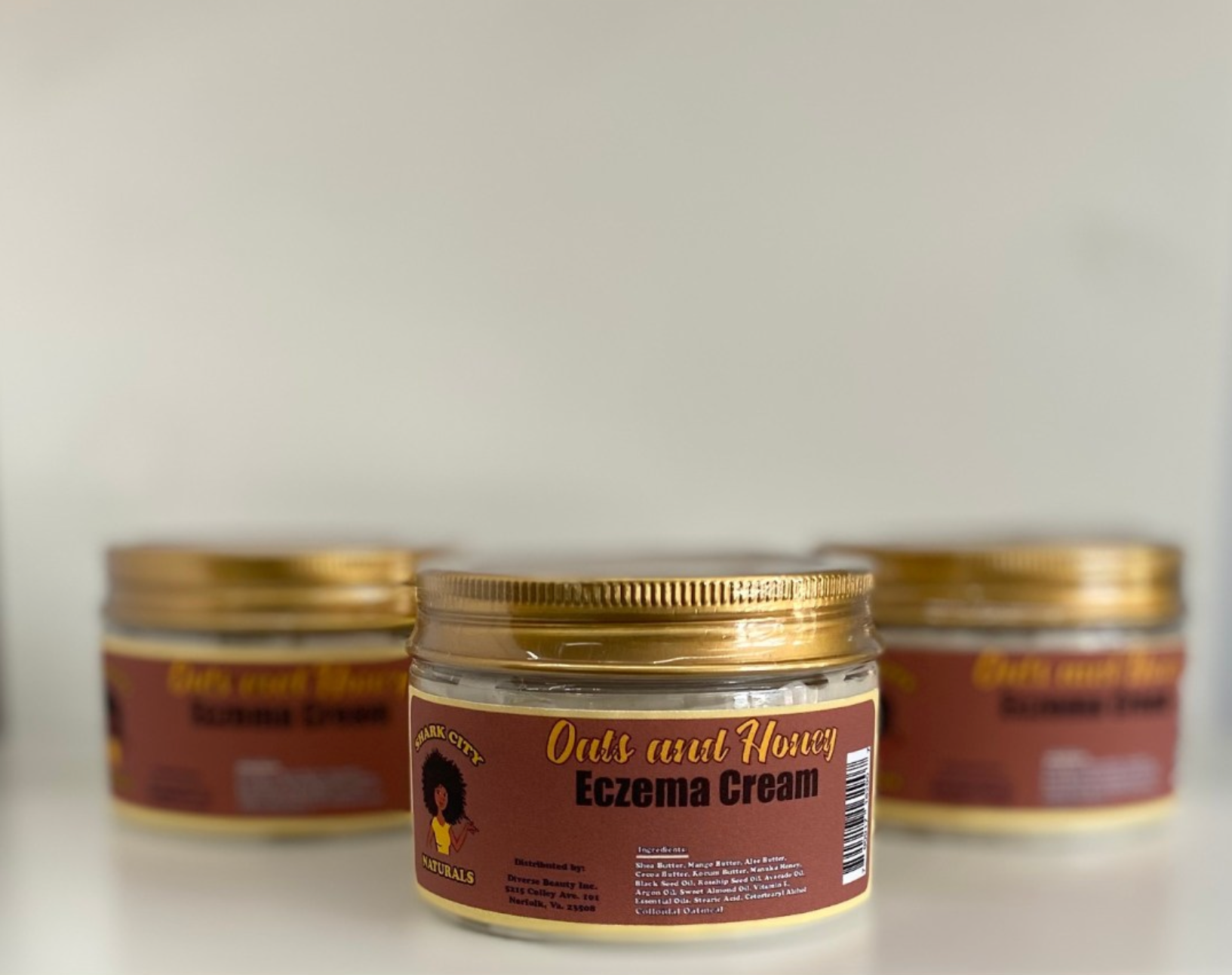 Oats & Honey Eczema Relief Cream – Shark City Naturals
