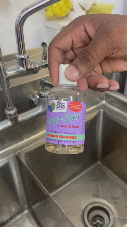 Shoe Cleaning Brush With Soap Dispenser