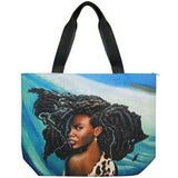 African American Expressions - Wonderfully Made Canvas Handbag