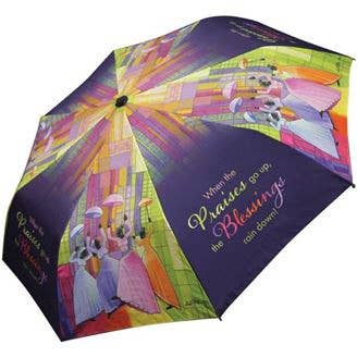 African American Expressions - Praises Go Up Umbrella