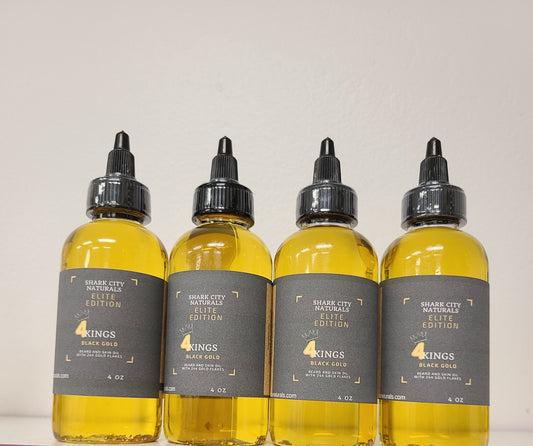 Wholesale/Private Label Beard Oil - Manly Scented Pre-Packaged 4 OZ Bottles (Unlabeled)