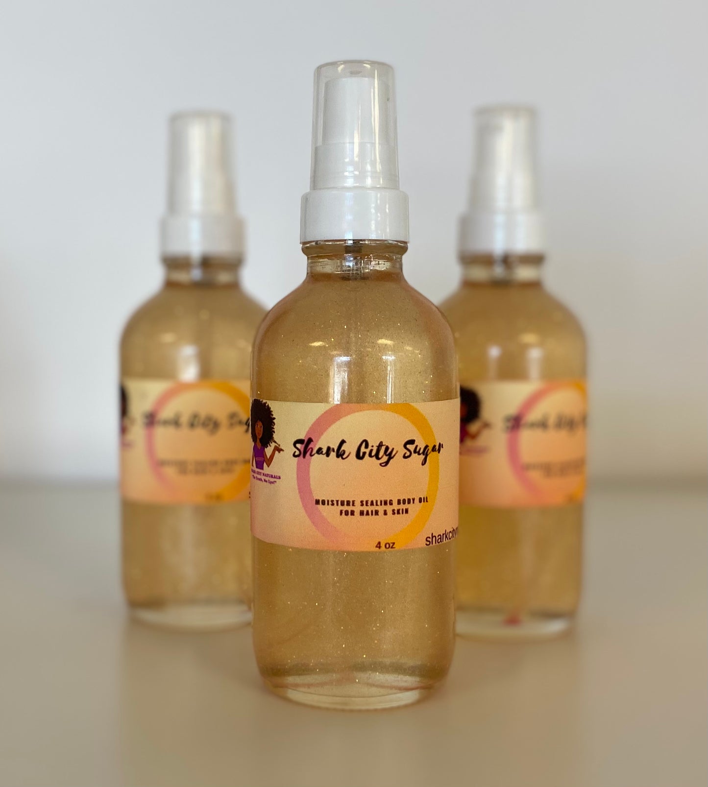 Shark City Sugar Shimmering Body Oil