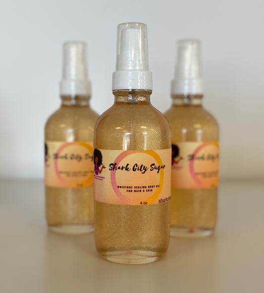 Shark City Sugar Shimmering Body Oil