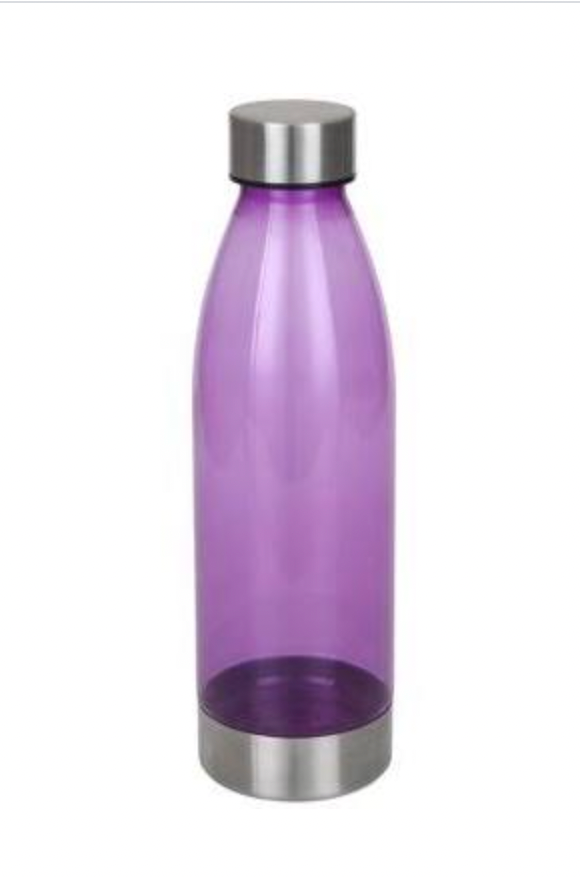 22oz reusable plastic water bottle