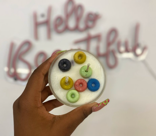 Fruit Loop Candle By Sadity Kisses