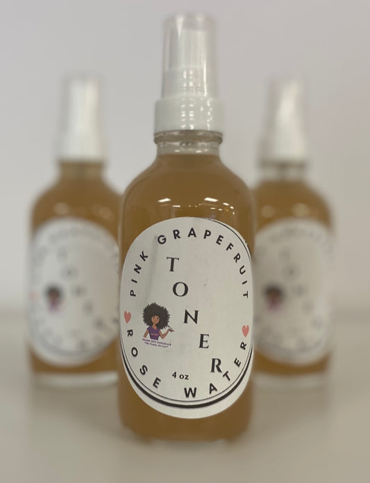 Pink Grapefruit & Rose Water Toner