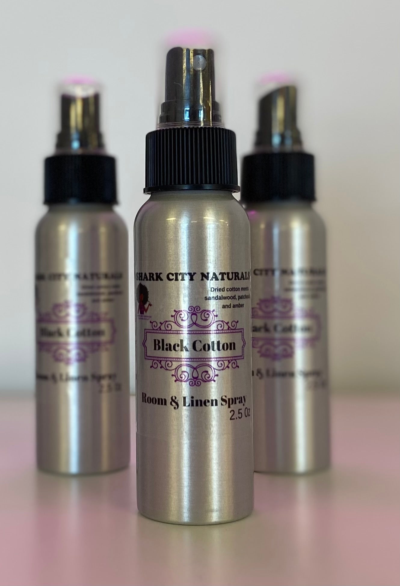 Black Cotton Room & Linen Spray