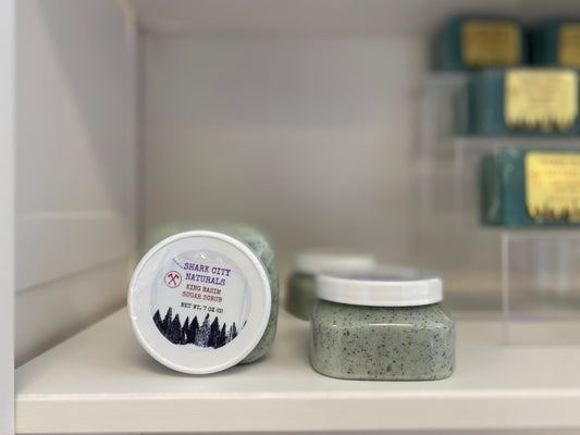 King Basim Mens Sugar Scrub