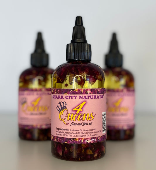 4 Queens Rose Hair & Skin Oil